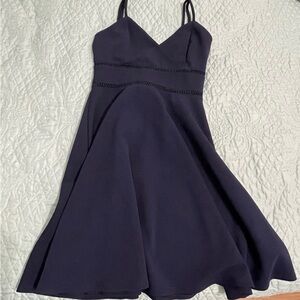 Trixxi Navy Blue Mini Dress